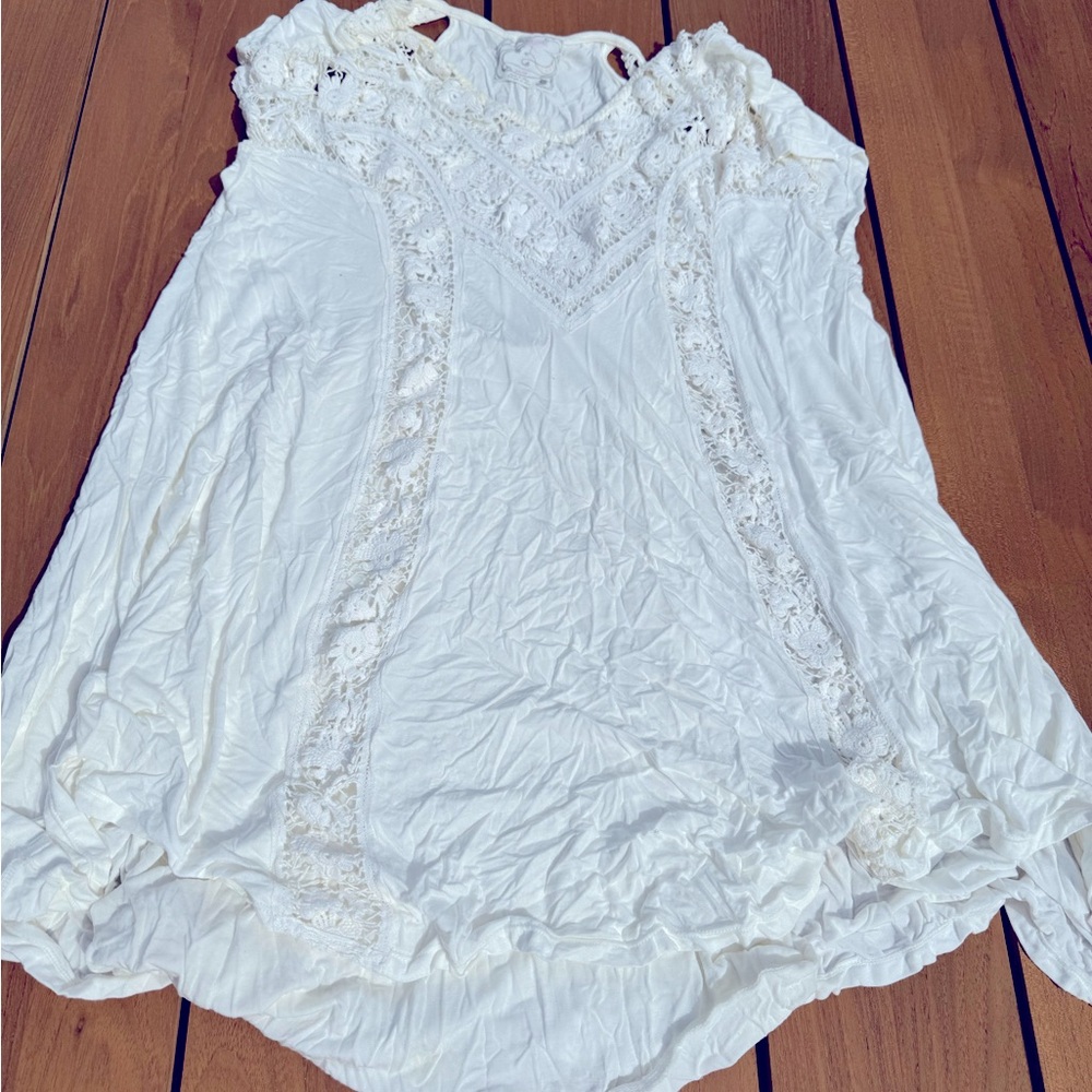 Free People white dress XS